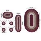 Alpine Braid Collection Offers Great Value Reversible Indoor Area Rug, 7 Piece Set , , alternate image number null