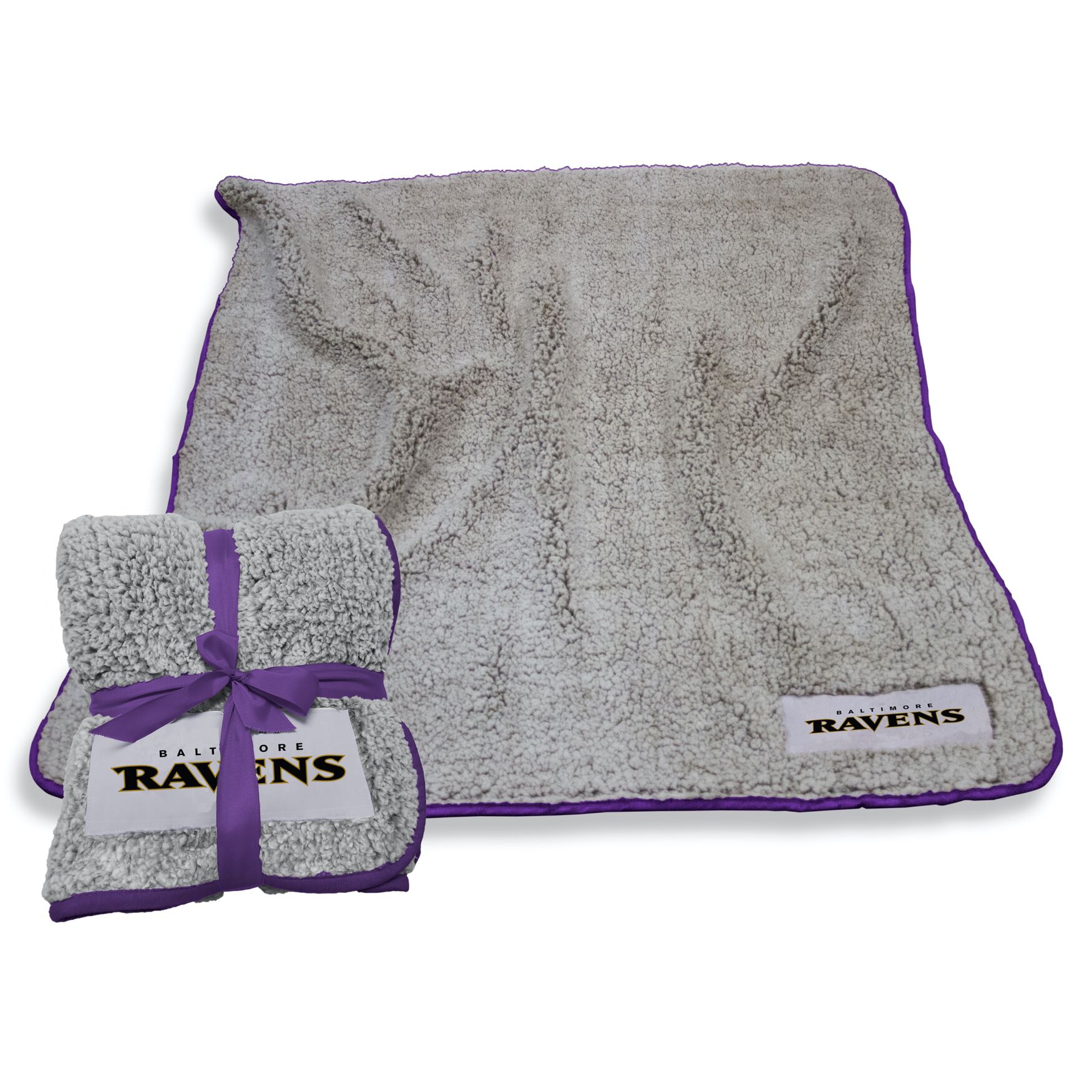 Baltimore Ravens Frosty Fleece Home Textiles, MULTI, hi-res image number 0
