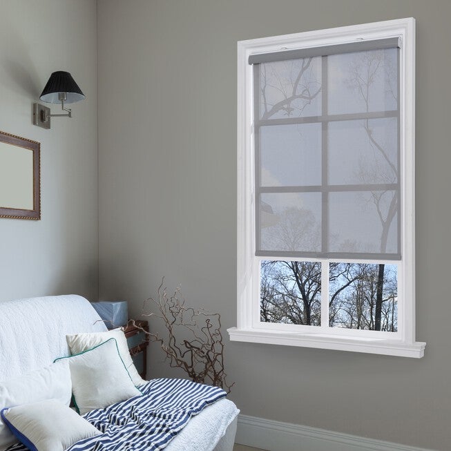 Cordless Spring Sunscreen Roller Shade, , on-hover image number 1