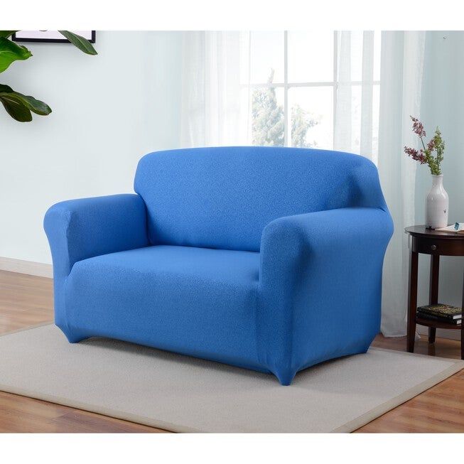 Kathy Ireland Ingenue Love Seat Cover, COBALT, hi-res image number null