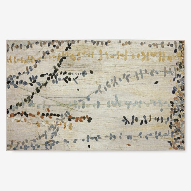 Non-Skid Printed Loop Mohawk 20 inches x 34 inches Scatter Mat, VINES, hi-res image number null
