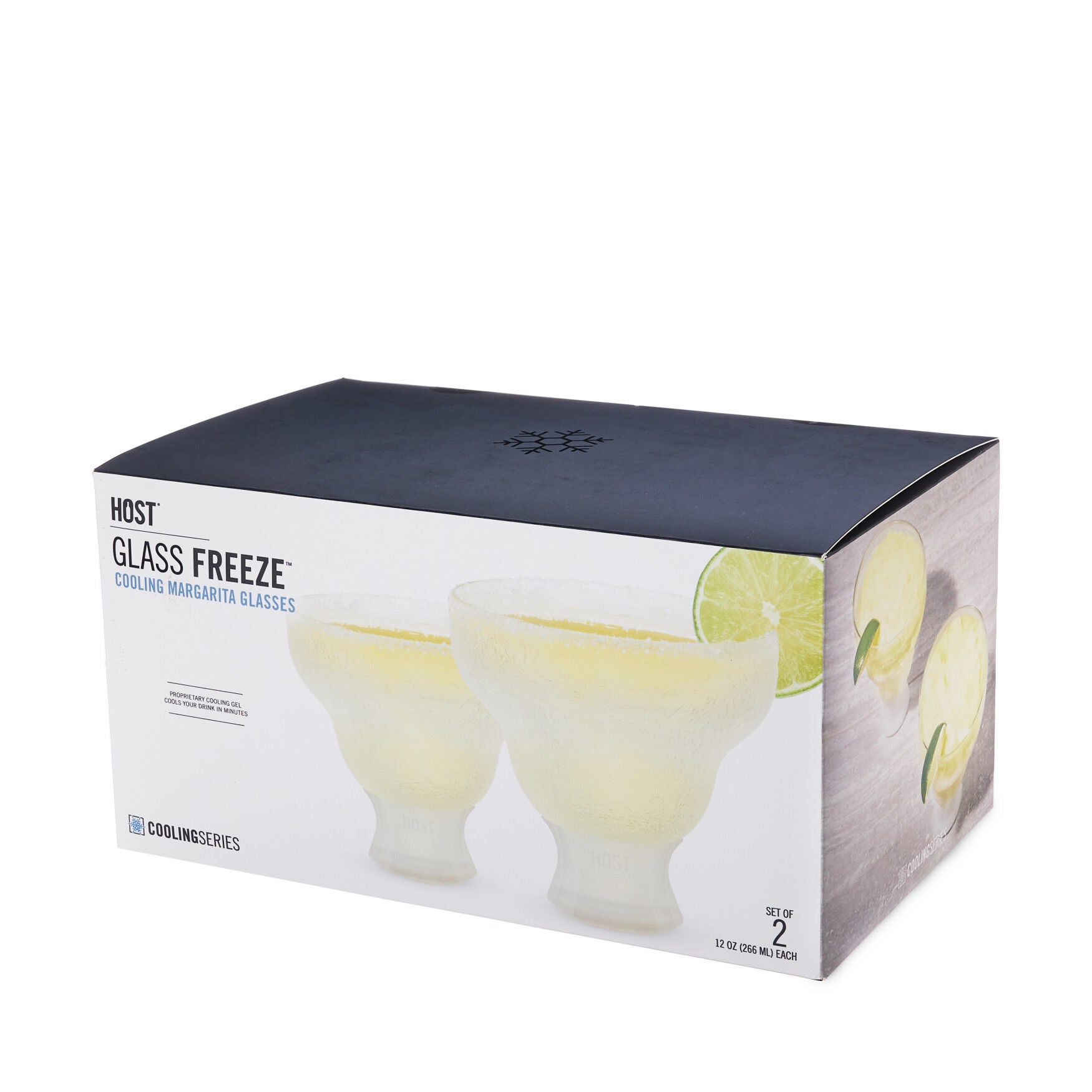 Glass Freeze Margarita Glass (Set Of Two) By, , alternate image number 3