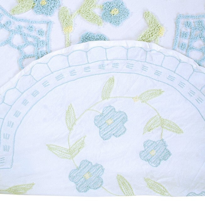 Bloomfield Collection in Floral Design Tufted Chenille Bedspread , , alternate image number 2