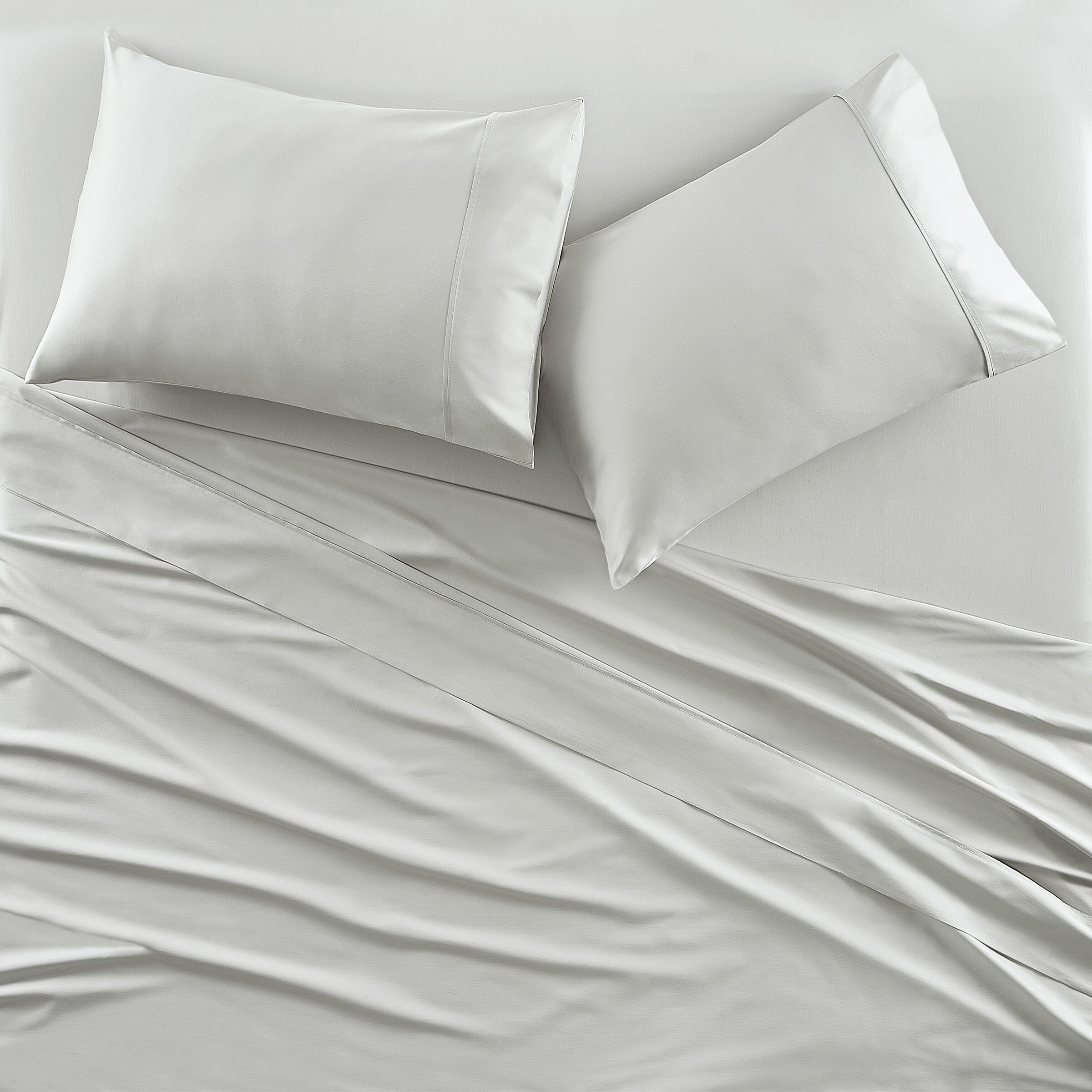 PREMIER SATEEN SHEET SET, PLATINUM, hi-res image number 0
