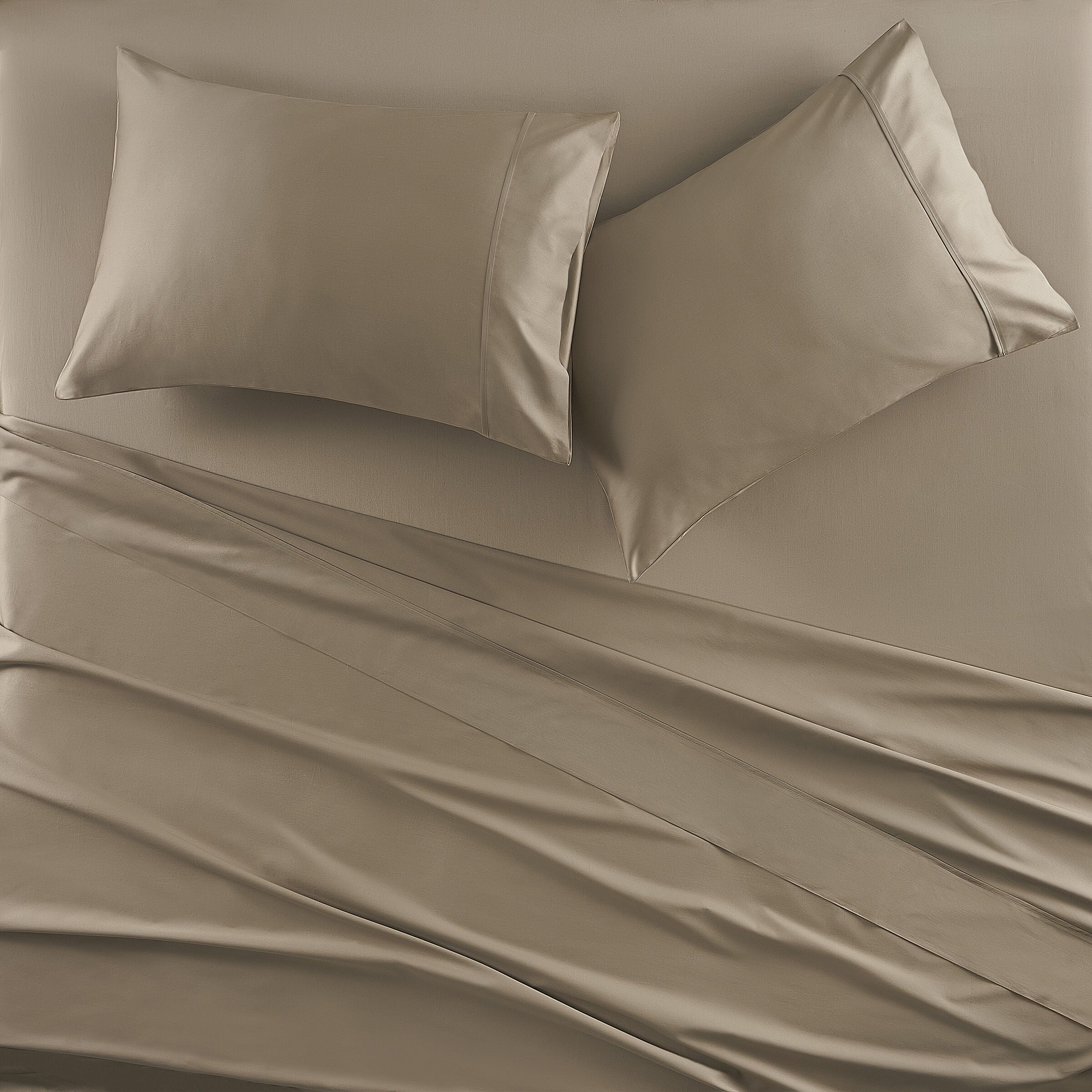 PREMIER SATEEN SHEET SET, BRONZE, hi-res image number 0