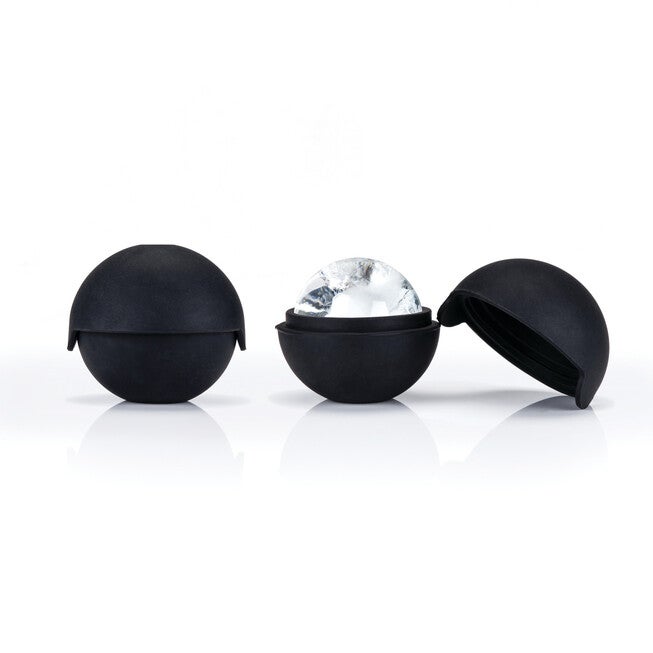 Glacier Rocks Ice Sphere Molds, BLACK, hi-res image number 0