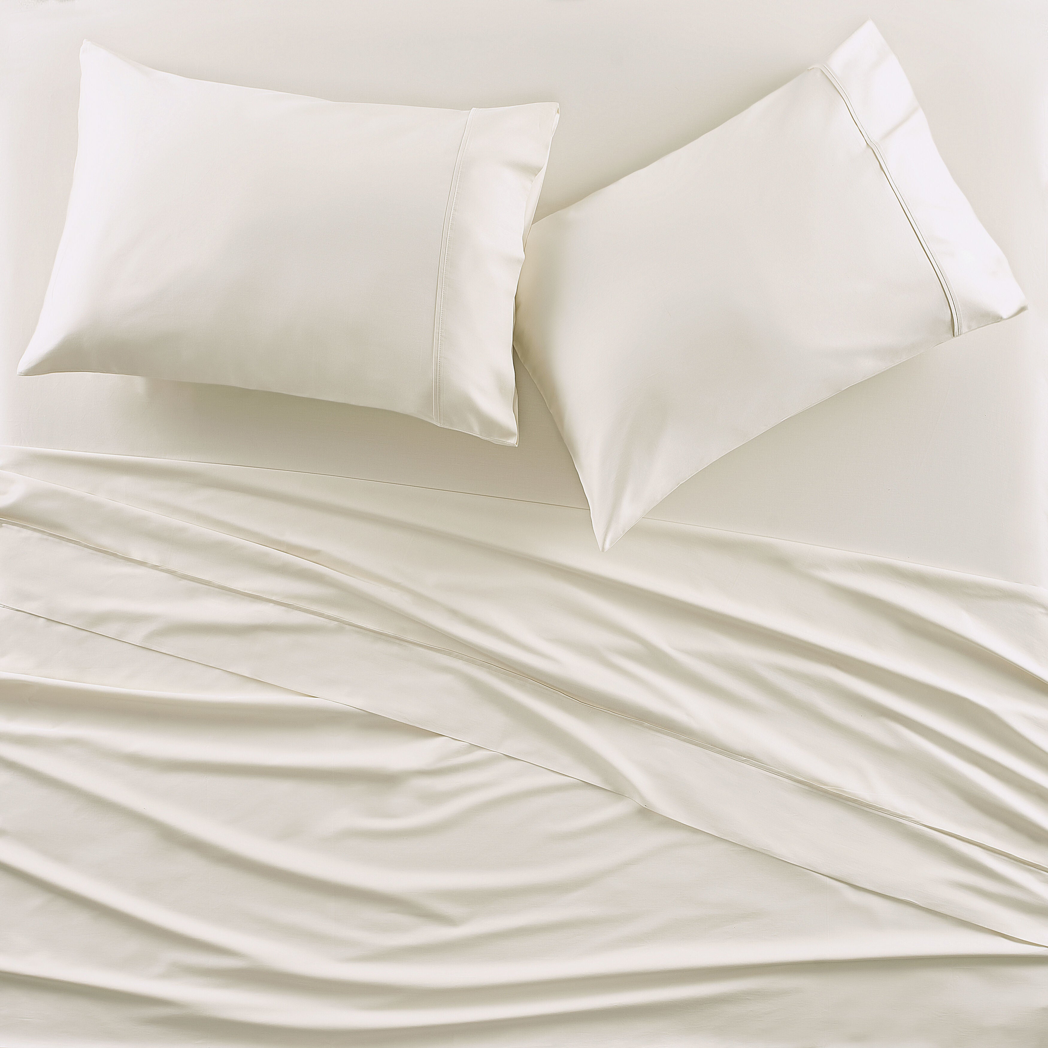 PREMIER SATEEN SHEET SET, PARCHMENT, hi-res image number 0
