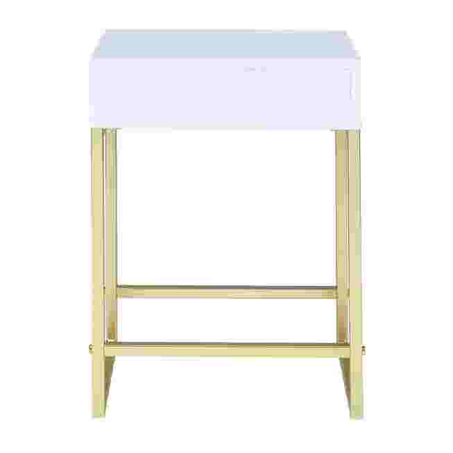 Lavender table back view