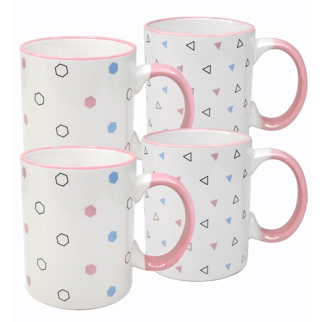 Sweet Sprinkles & Sparkles Coffee Mugs - Set Of 4, O, hi-res image number null