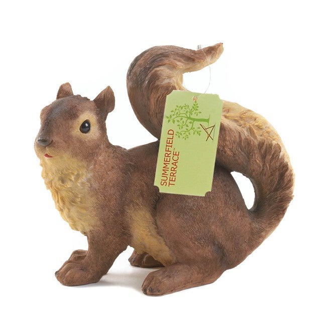 Curious Squirrel Garden Statue, , alternate image number null