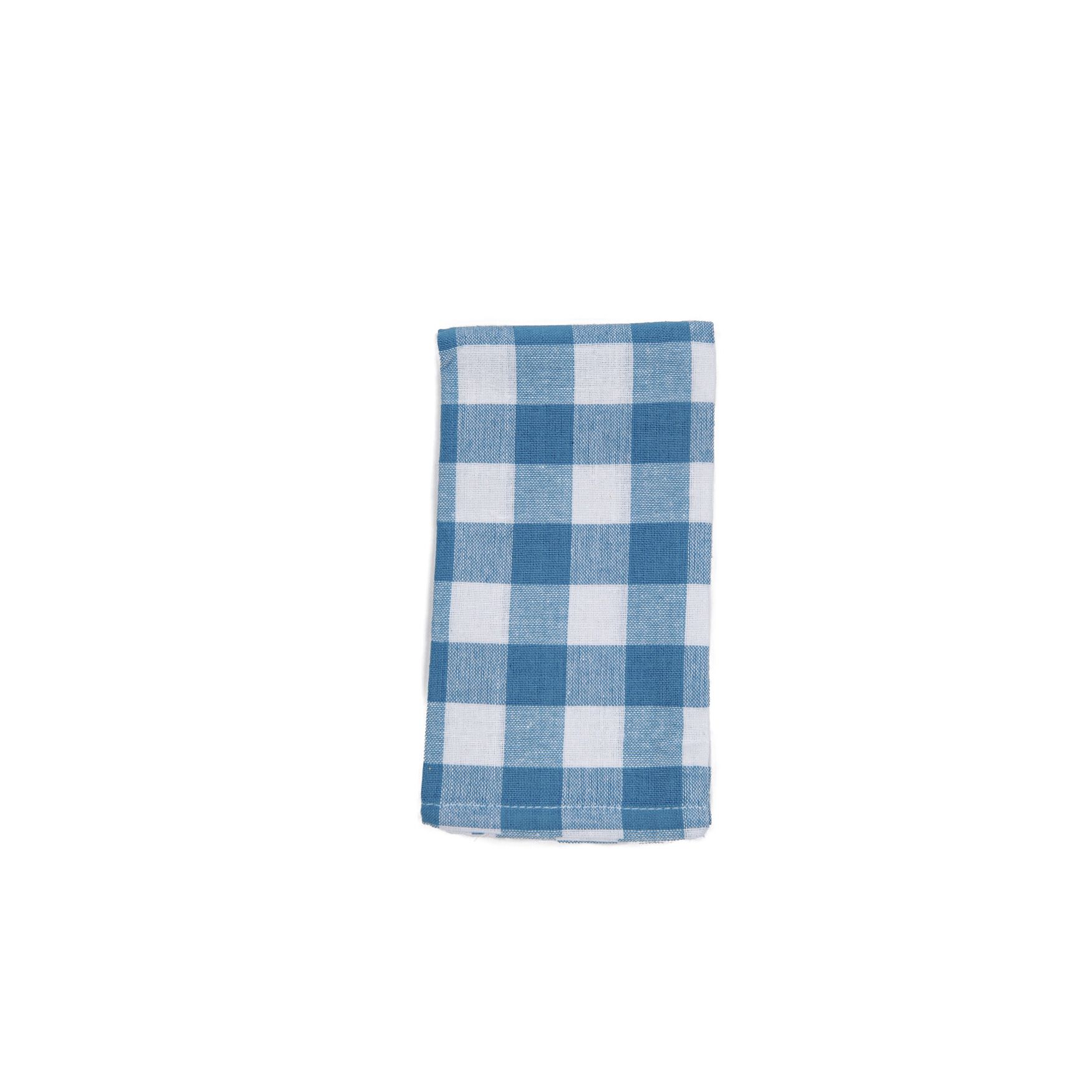 Buffalo Check Napkin Set, BLUE, hi-res image number 0