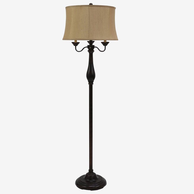 Abigail Candle Floor Lamp, BRONZE, hi-res image number 0
