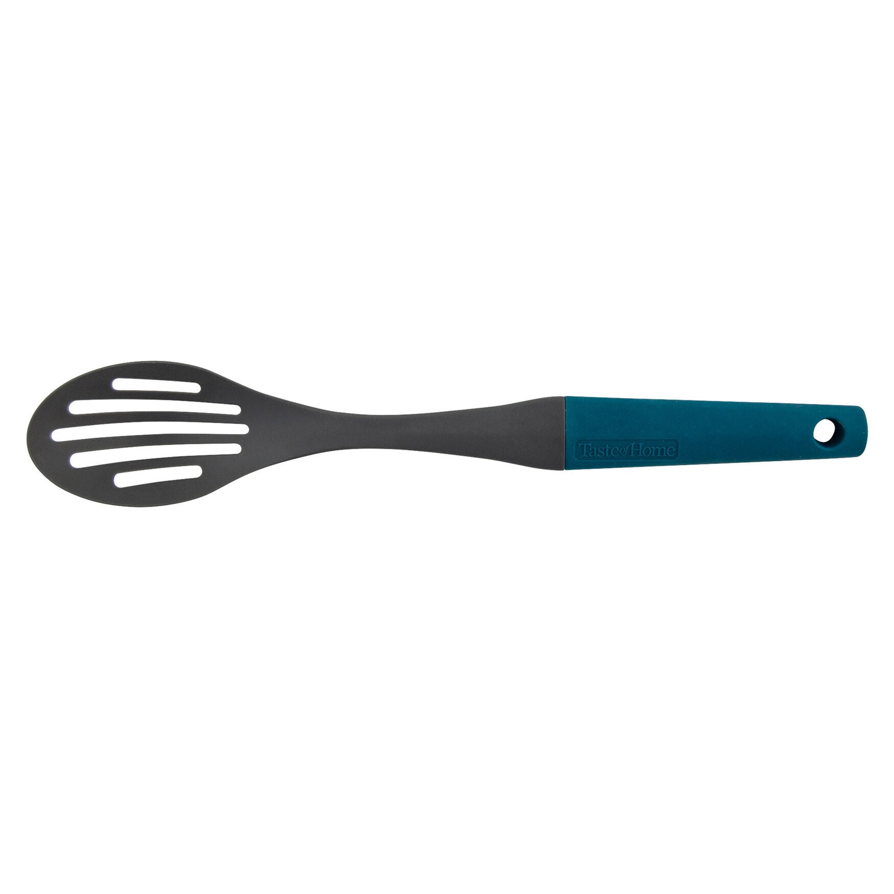 Nylon Slotted Spoon, GREEN GREY, hi-res image number 0