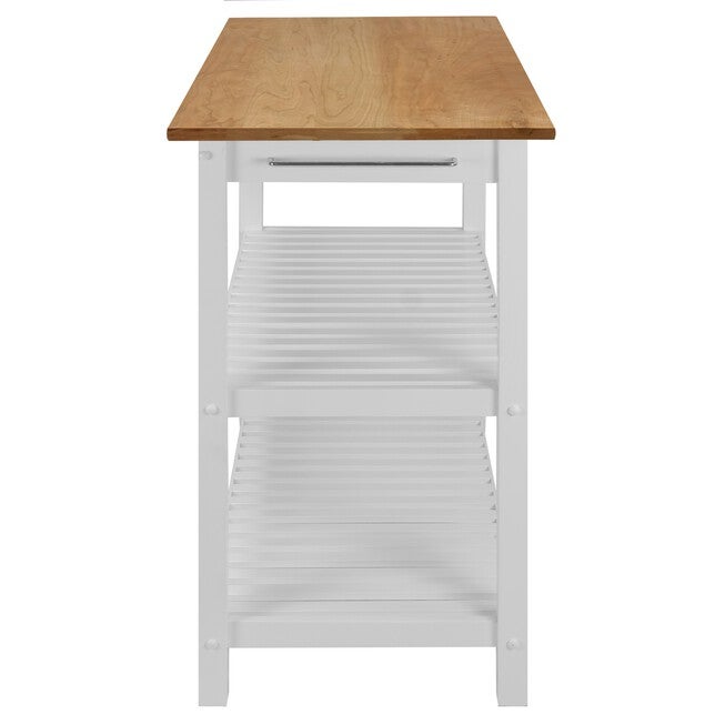 Kitchen Island with Solid American Cherry Top, , alternate image number 2