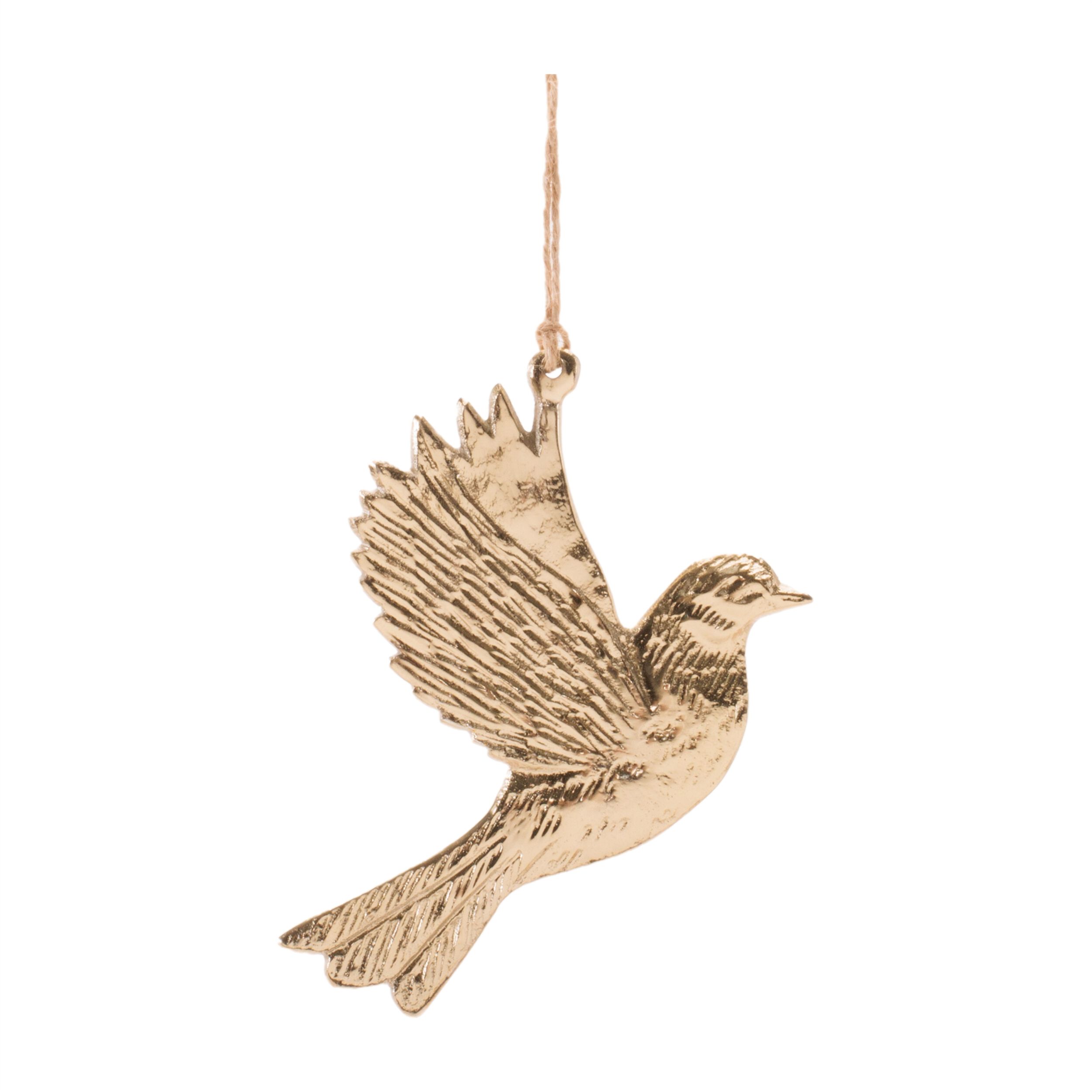 Aluminum Ornament Assortment ( Set of 6), GOLD, alternate image number 3