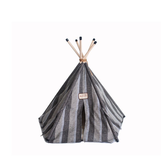 Striped Teepee Cat Dog Bed, , alternate image number 5