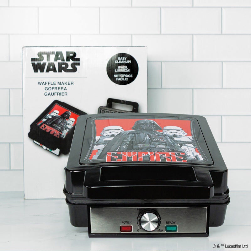 Star Wars Darth Vader Storm Trooper Deluxe Waffler, BLACK, alternate image number 4