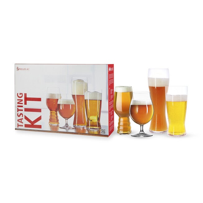Classic Beer Tasting Kit (Set Of 4), CLEAR, hi-res image number 0