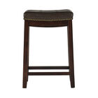 Crowell BROWN BAR STOOL, BROWN, hi-res image number null