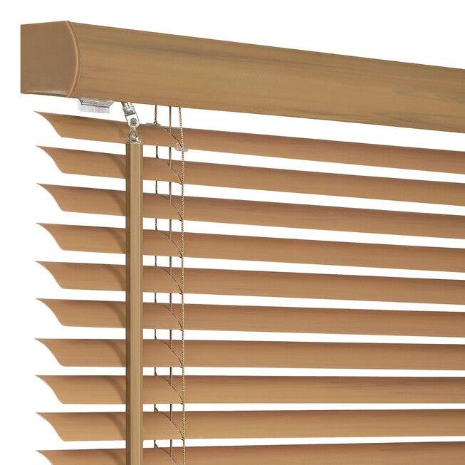 Cordless GII Morningstar 1 inches Light Filtering Mini Blind Woodtone, , alternate image number null
