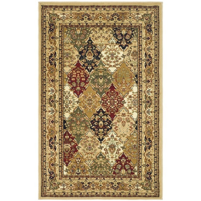 Lyndhurst 221 Multi / Beige 3'-3 inches X 5'-3 inches Small Rectangle Rug, MULTI BEIGE, hi-res image number null