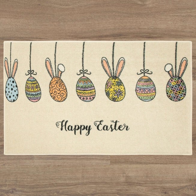 Easter Ornaments Multi Kitchen Rug, , on-hover image number 1