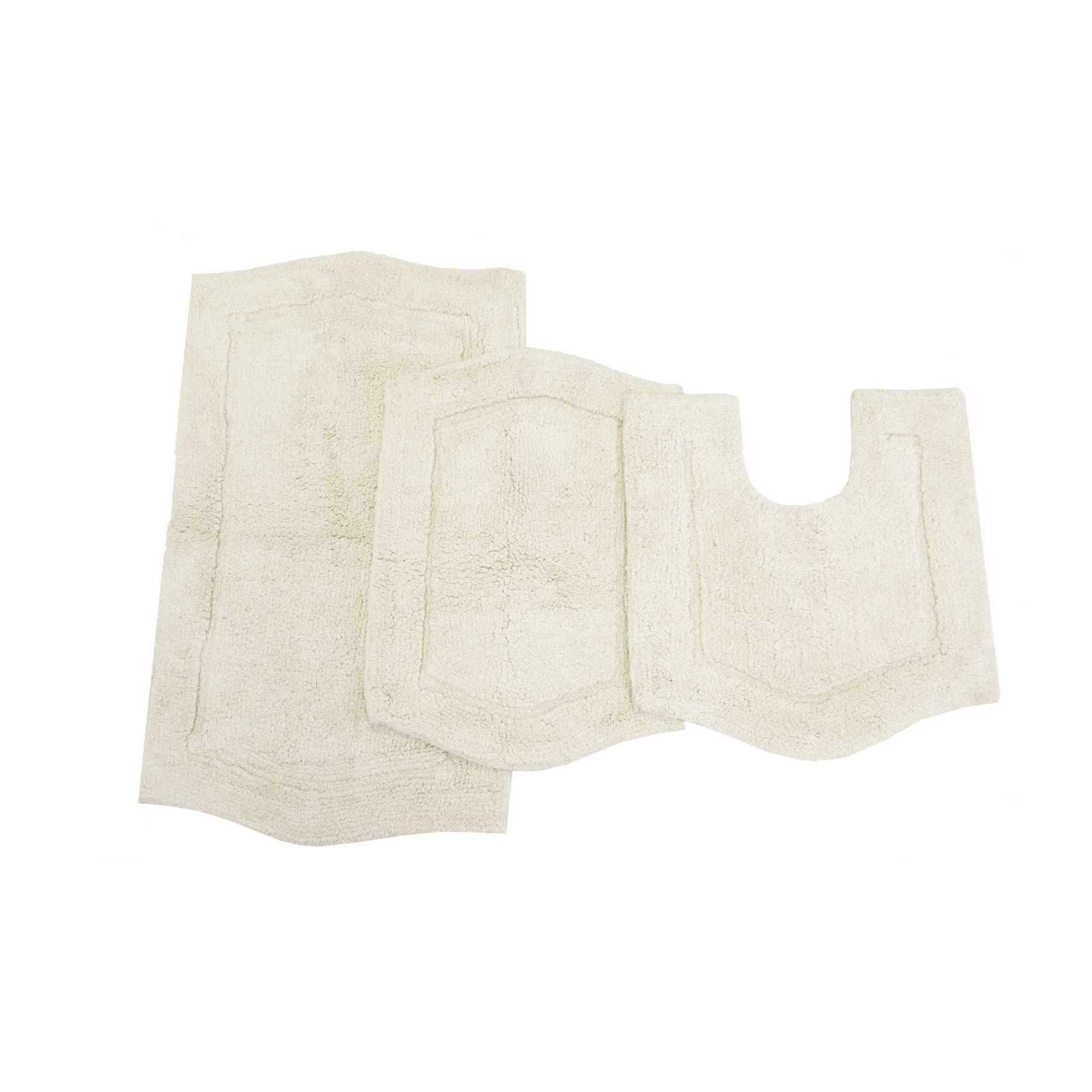 Waterford 3-Pc. Set Bath Rug Collection, IVORY, hi-res image number 0