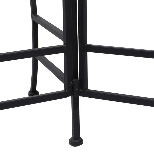 3-Tier Black Metal Traditional Plant Stand, , alternate image number 4
