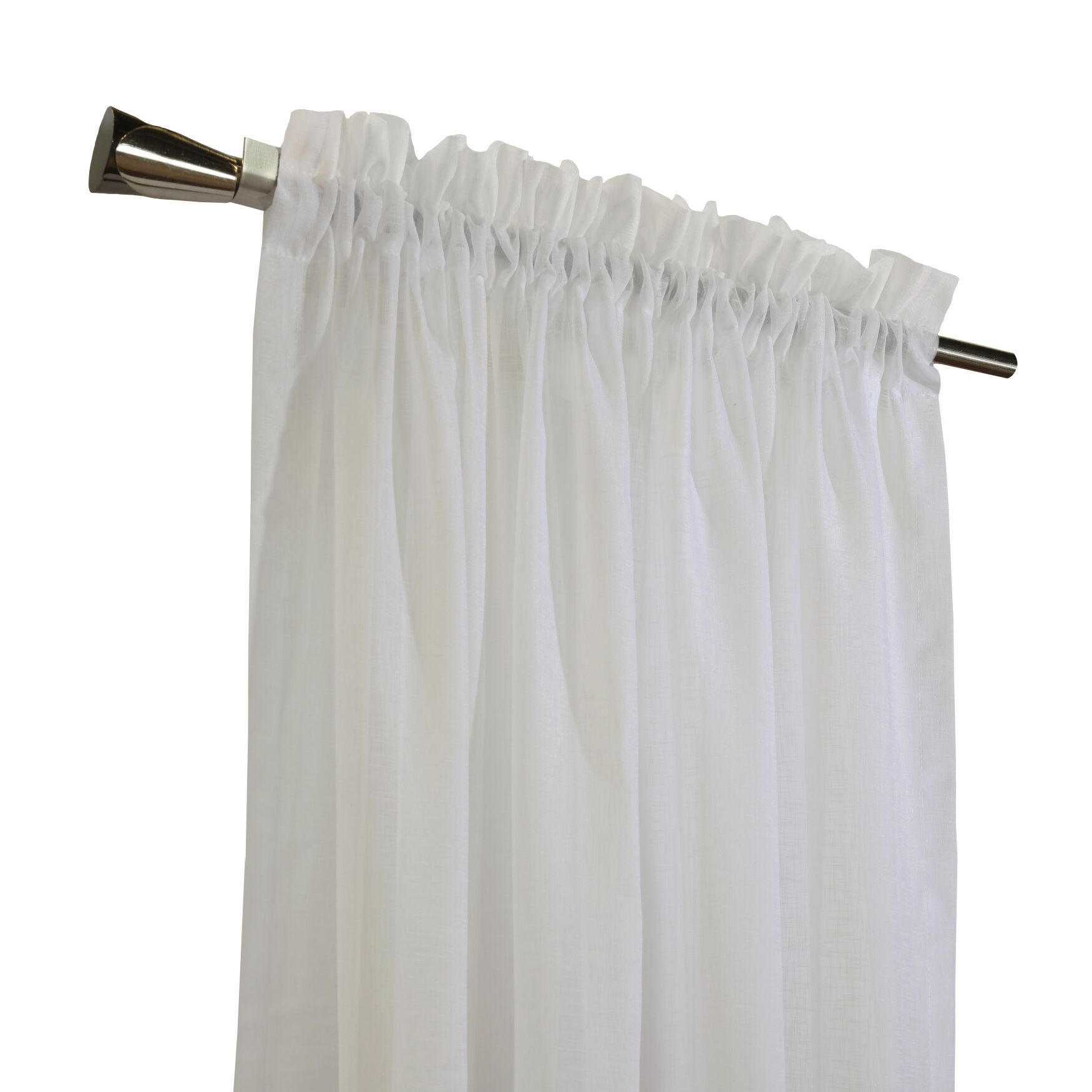Cote D'Azure Sheer Curtain Panel, , alternate image number 7