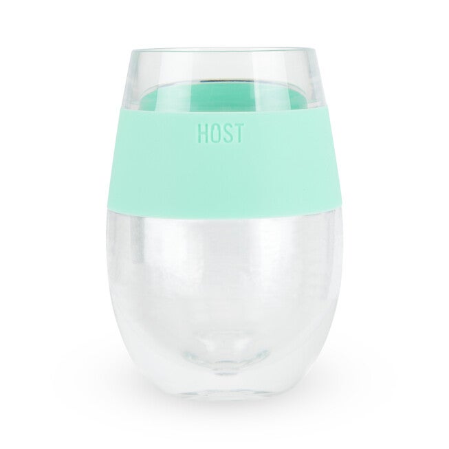 Wine Freeze Cooling Cup In Mint (1 Pack) By, GREEN, hi-res image number 0