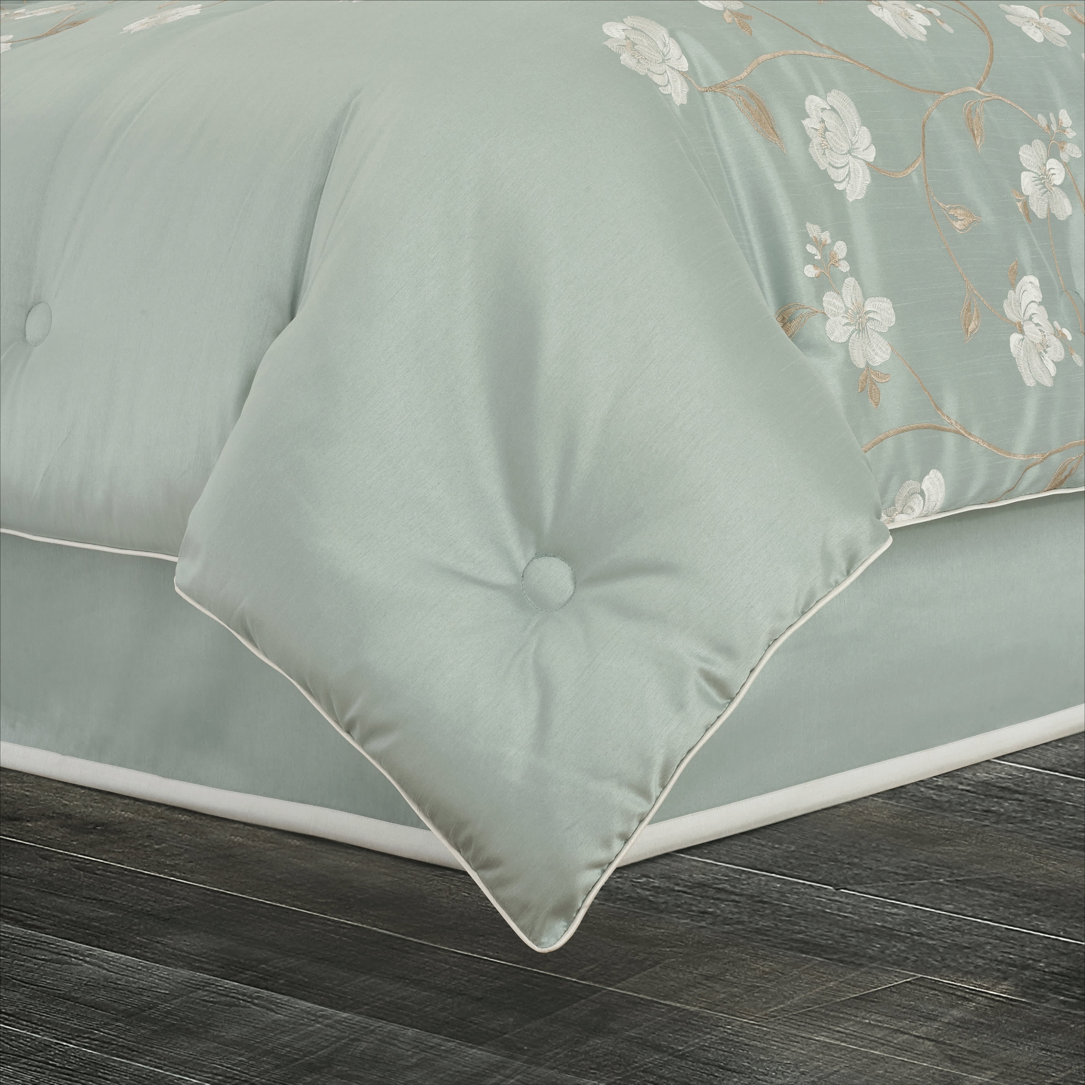 Spring Garden 4 Piece Comforter Set, SPA, alternate image number 1