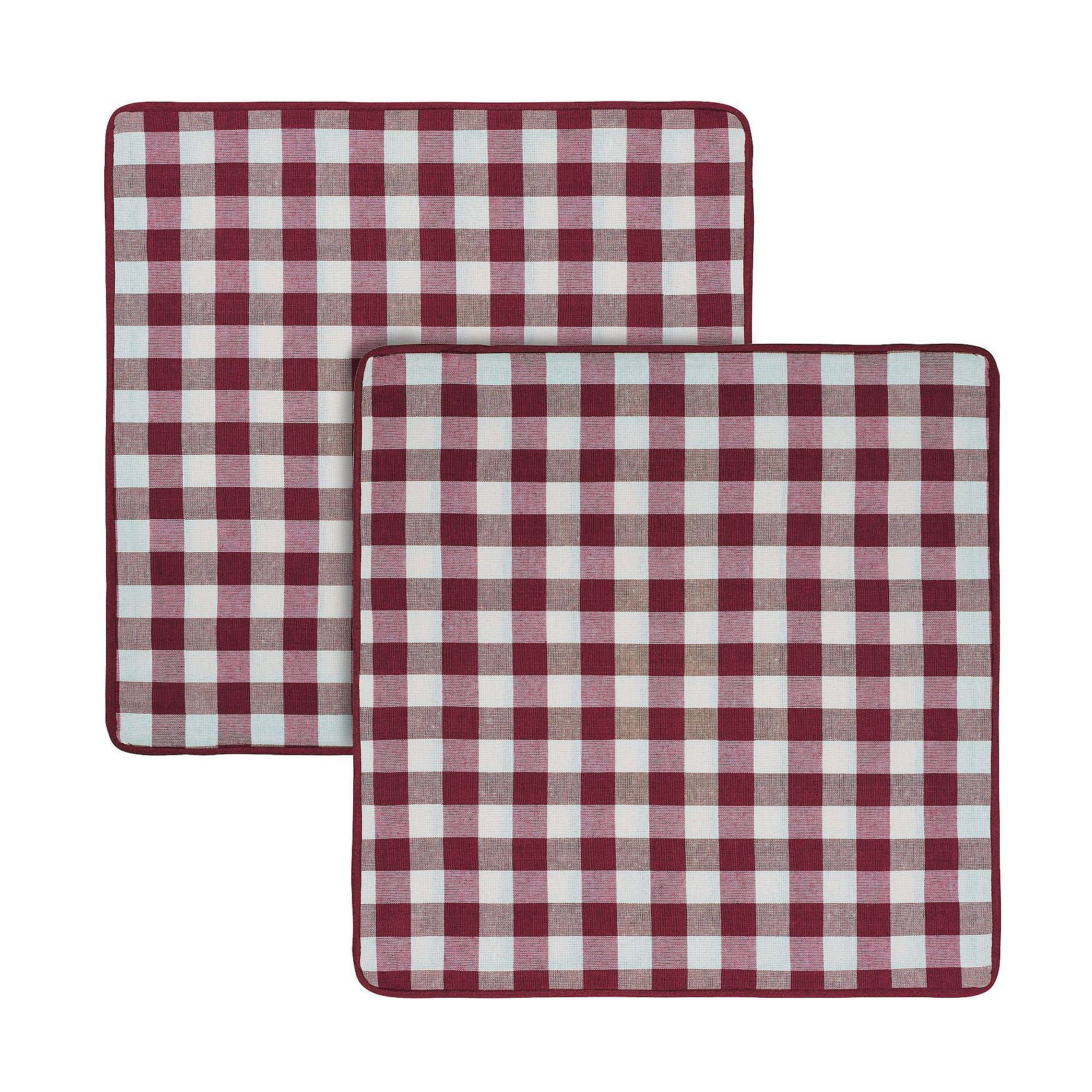 Buffalo Check Throw Pillow Covers - 18-in x 18-in - Set of Two, , alternate image number 4