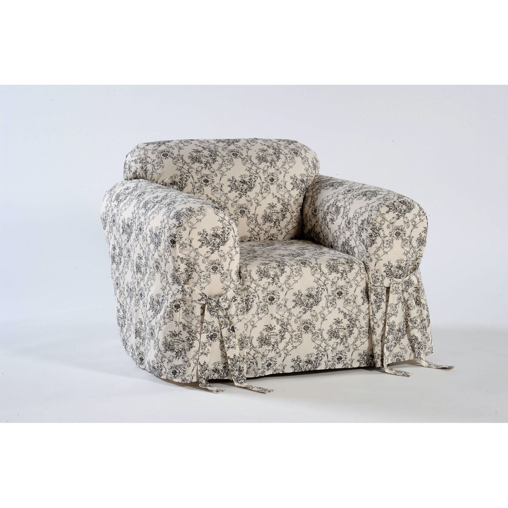 Toile Print Slipcover, , alternate image number 2