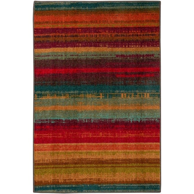 Boho Stripe Multi 2' 6 inches X 3' 10 inches, MULTI, hi-res image number 0