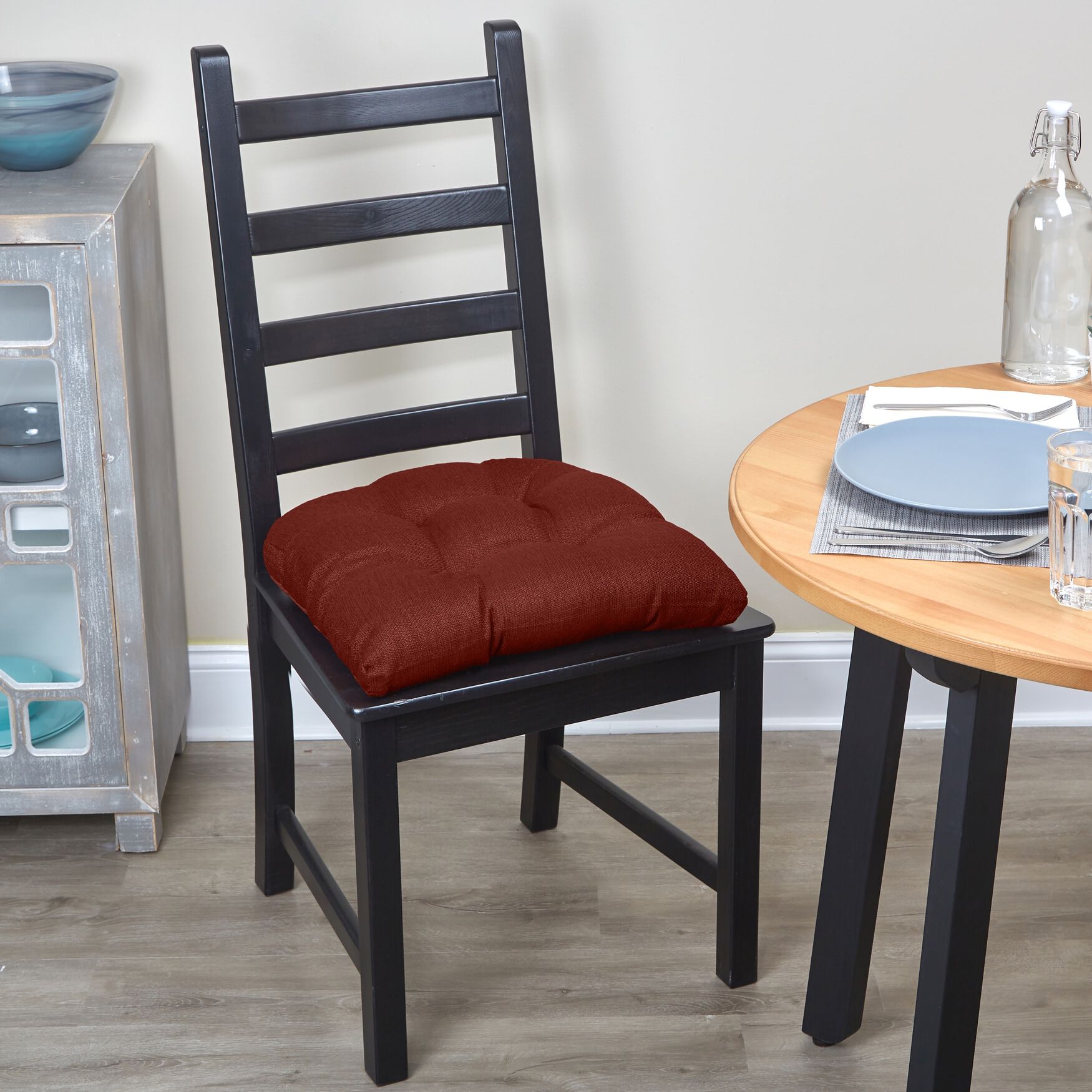 15 inches Omega Gripper&reg; Universal Chair Pads, FLAME, alternate image number 2