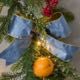 6 Ft. Pre-Lit Indigo Harvest Garland, INDIGO, alternate image number 3