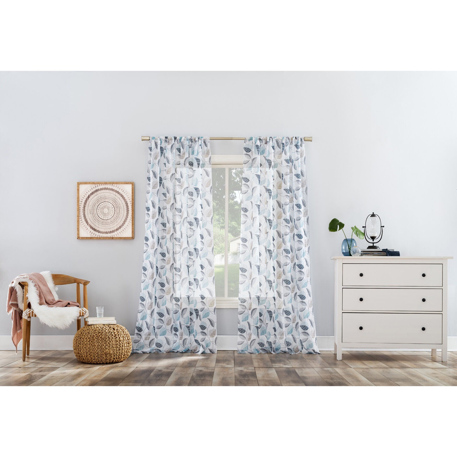 Jamie Crushed Voile Panel, MULTI, hi-res image number 0