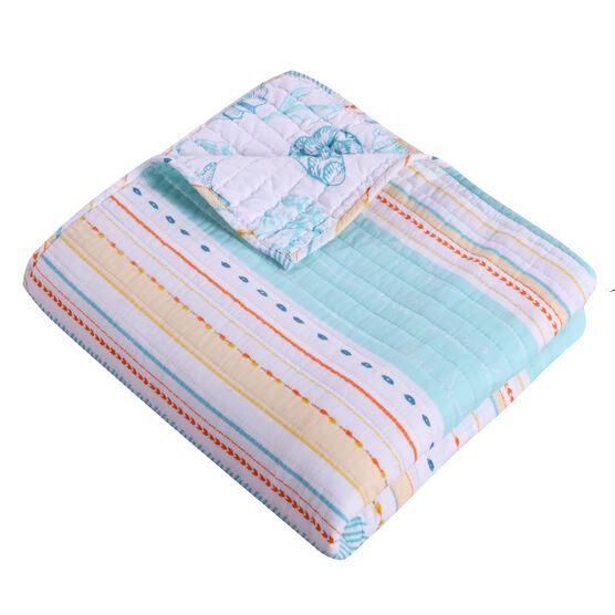 Pacifica Quilted Throw Blanket, , on-hover image number null