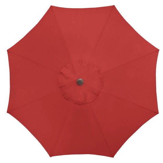9' Tilt-and-Crank Umbrella, GERANIUM, hi-res image number null