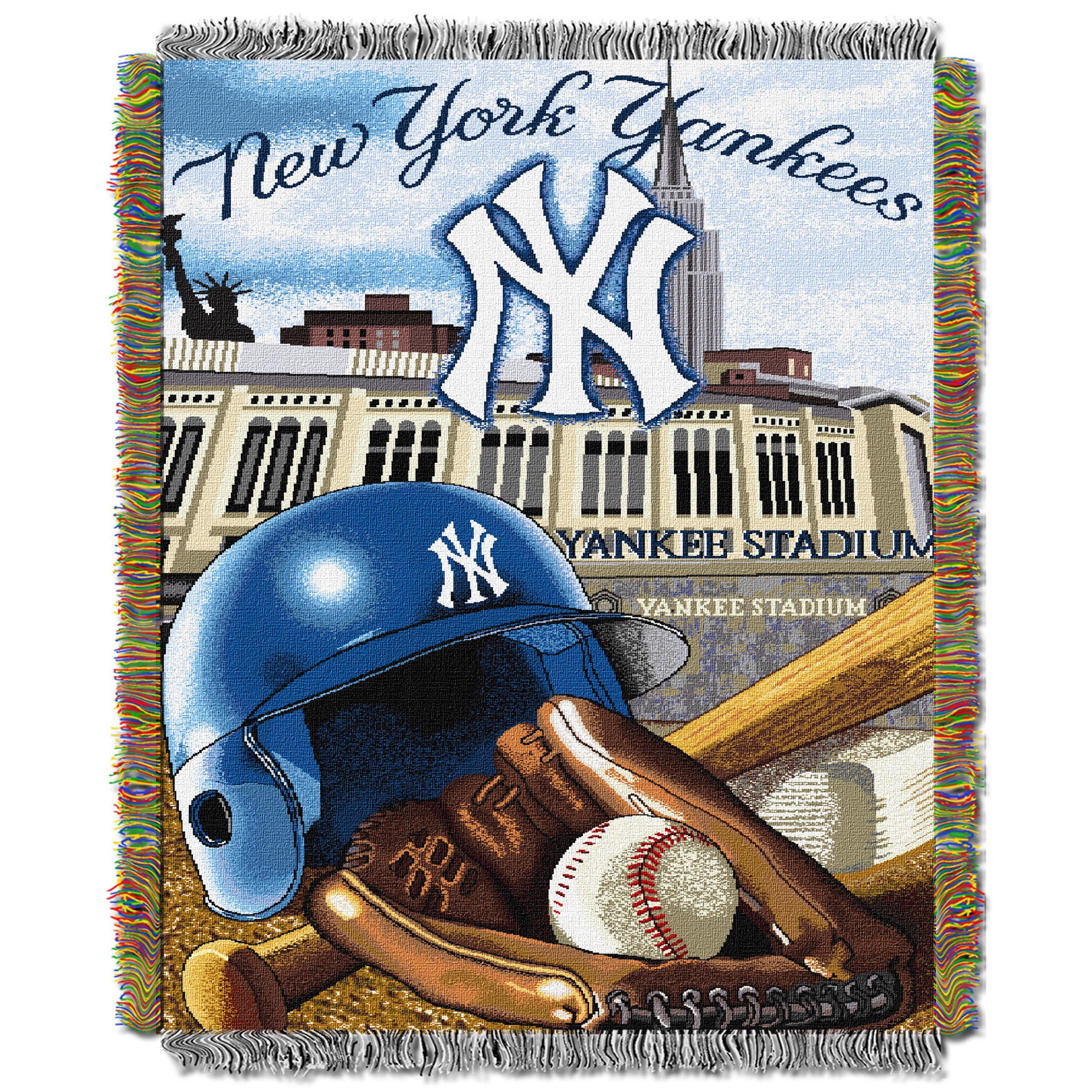 Yankees HomeField Advantage Throw, MULTI, hi-res image number 0