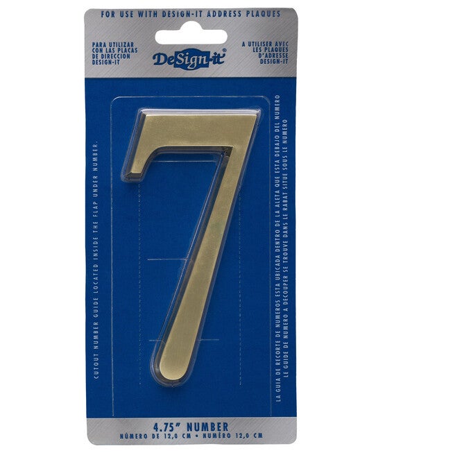 4¾" Numbers, , alternate image number 7