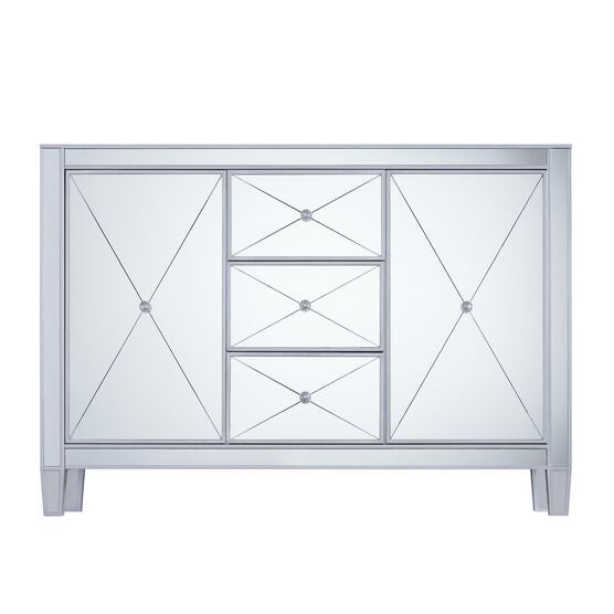 Mirage 3-Drawer Mirrored Cabinet, , alternate image number null