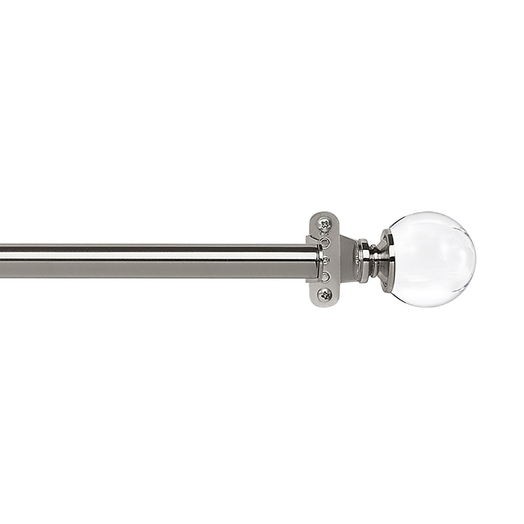 Innovative Decorative Room Darkening Wrap Around Rod & Finial 66-120, , alternate image number 11