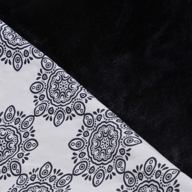 Soft Microfiber Medallion Duvet Cover for Weighted Blanket , , alternate image number 2