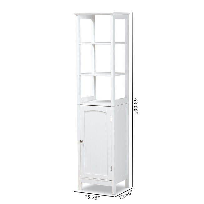 Beltran Wood Bathroom Storage Cabinet Furniture, , alternate image number 7