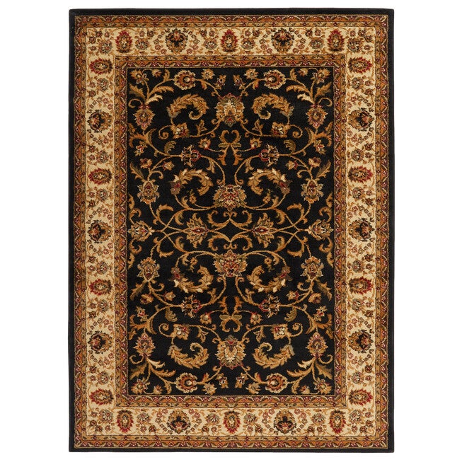Royalty Rug 5 feet 2 inches x 7 feet 2 inches, BLACK, hi-res image number null