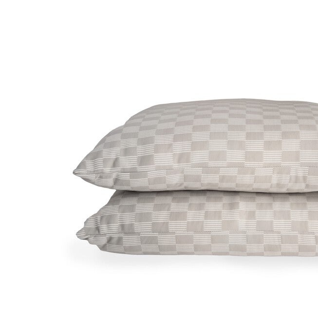 Charcoal Knit 2 Pack Pillow, O, hi-res image number 0