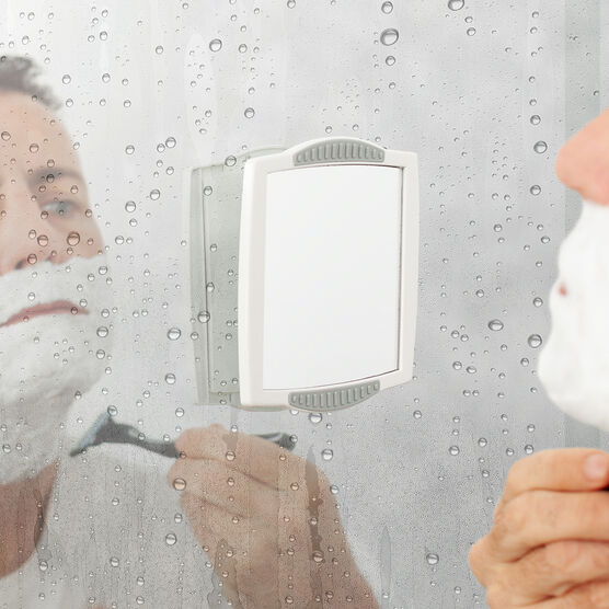 Fog Free Clip-On Shower Mirror, , alternate image number null
