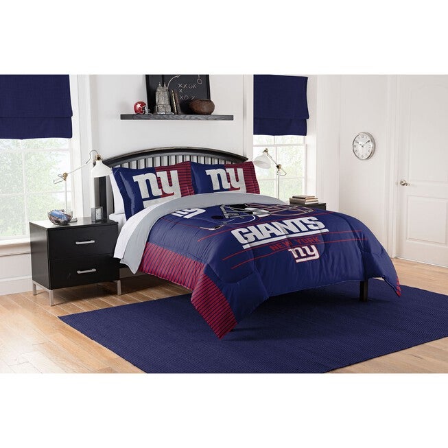 COMFORTER SET DRAFT-NY GIANTS, MULTI, hi-res image number null