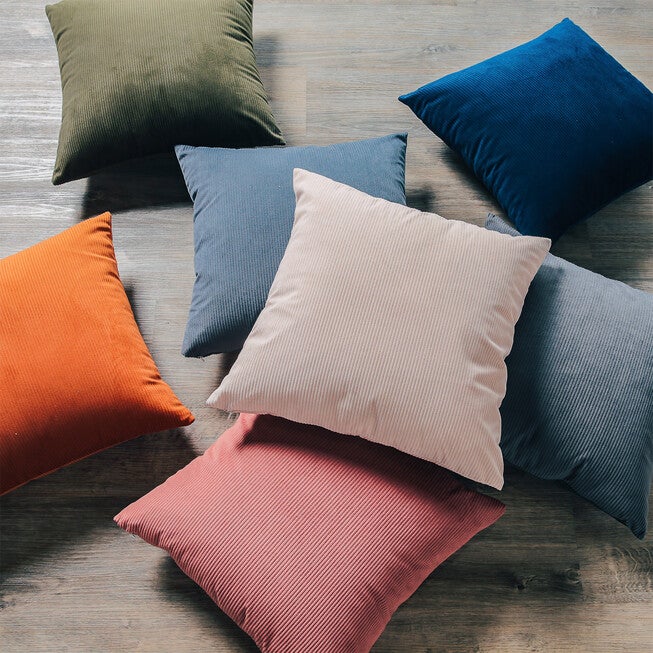 Solid Ribbed Toss Pillow, , alternate image number 3